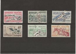 SERIE J-O -HELSINKI N° 960 A 965 OBLITERE - TB - ANNEE 1953 - - Usados