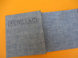 Carte Routière Entoilée/pliure Accordéon/Service Géographique De L'Armée/ Feuille N°58/AURILLAC/Cantal/Vers 1910  PGC182 - Callejero