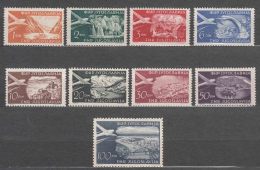 Yugoslavia Republic 1951 Airmail Mi#644-652 Mint Never Hinged - Unused Stamps