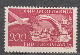 Yugoslavia Republic 1951 Airmail Mi#691 Mint Never Hinged - Ongebruikt
