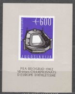 Yugoslavia Republic 1962 Mi#Block 9 Mint Never Hinged - Neufs