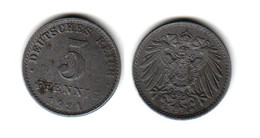 Allemagne   5  Reichspfennig 1921 A   Deutsches Reich - 5 Renten- & 5 Reichspfennig