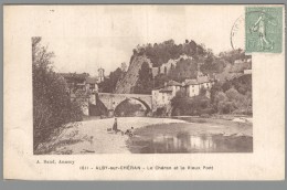 CPA 74 - Alby Sur Chéran - Le Chéran Et Le Vieux Pont - Alby-sur-Cheran