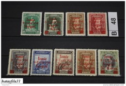 Türkei  1934 -  Mi. 971 - 979  ** Postfrisch ( MNH ) / Messe In IZMIR / Stamps For Smyrna Fair - Nuovi