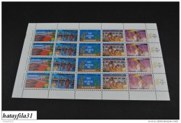 Griechenland  1988   1687A - 1691A **  Kleinbogen  /   Olym. Sommerspiele Seoul   (  Box - 1 ) - Hojas Bloque