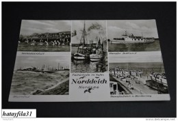 NORDEN - NORDDEICH - Fischerboote Im Hafen   /    Gelaufen Ohne Briefmarke    ( S - 93  ) - Norden