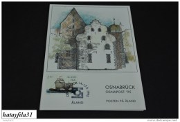 Finnland - Aland  1995  EXHIBITION CARD ( Messe Karten )   OSNAPOST ´ 95  (T - 100 ) - Cartoline Maximum