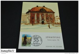 Finnand - Aland  1994  EXHIBITION CARD ( Messe Karten ) IENECOPIA 94 Jönköping   (T - 100 ) - Cartes-maximum (CM)