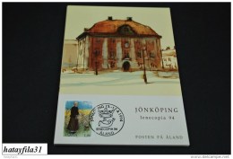 Finnand - Aland  1994  EXHIBITION CARD ( Messe Karten ) IENECOPIA 94 Jönköping   (T - 100 ) - Maximum Cards & Covers