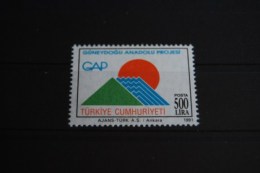 Türkei 1991 , Südostanatolisches Staudammprojekt ( GAP ) / Mi. 2934 ** Postfrisch - MNH - Neufs