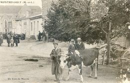 49 - Montrevault - Un Coin Du Marché - Montrevault