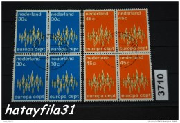 Niederlande  1972   CEPT   Mi.  987 - 988  Gestempelt  VB - 1972