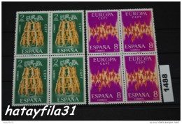 Spanien    1972  CEPT  Mi. 969 - 970 ** Postfrisch  VB - 1972