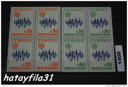 Monaco   1972  CEPT  Mi. 1038 - 1039 ** Postfrisch  VB - 1972