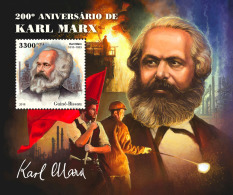 GUINEA BISSAU 2018 MNH** Karl Marx S/S - OFFICIAL ISSUE - DH1826 - Karl Marx