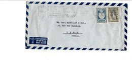 GRECE LETTRE DE ATHENES POUR LA FRANCE DU 11/11/1952 - Poststempel - Freistempel