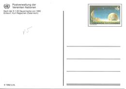 Nations Unies Bureau Vienne United Nation Vereinte Entier Postal, Ganzsachen, Postal Stationery Carte Postale Postkarten - Lettres & Documents