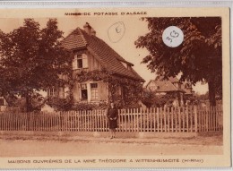 CPA -353 -  68-  Wittenheim - Maisons Ouvrières De La Mine Théodore ( Potasse D'Alsace)-Envoi Gratuit - Wittenheim