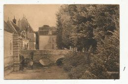 Cp , 77 , BEAUMONT DU GATINAIS , Façade De L'ancien Château , Vierge , Ed. Moindrot - Andere & Zonder Classificatie