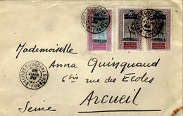 1928- Enveloppe  Affr. à 50 C  De  BOUGOUNI    Pour La France - Briefe U. Dokumente