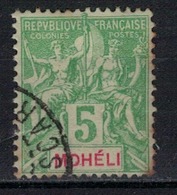 MOHELI        N°  YVERT     4   OBLITERE       ( O   3/37 ) - Used Stamps