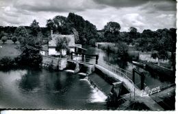 N°63124 -cpsm Nogent Le Roi -vannage De L'Eure Au Moulin Du Roi- - Wassermühlen