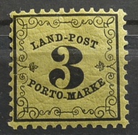 Baden L.Portomarken 2** (Awei88 - Mint