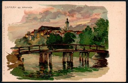 9905 - Litho - Dachau - Künstlerkarte Aquarell - Ottmar Zieher - Dachau