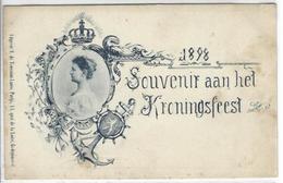 CPA Pays Bas Kroningsfeest 1898 Non Circulé - Autres & Non Classés