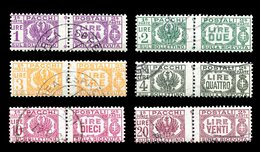 REGNO Luogotenenza 1945 1946 Pacchi Postali Senza Fasci 6v. Completa Annullata Usata - Paketmarken