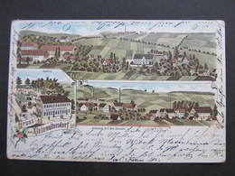 AK FREIBERG KLEINWALTERSDORF Litho 1902///  D*33168 - Freiberg (Sachsen)
