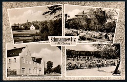 B3823 - Schmannewitz Kr. Oschatz - Freibad - FDGB Erholungsheim - Kosum Gaststätte - Oschatz