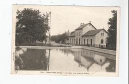 NERONDES (CHER) 104 LA GARE VUE PRISE DU BASSIN 1945 - Nérondes