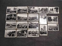 ANTIQUE LOT X 18 SMALL PHOTOS ITALY - GENOVA MONUMENTS , SQUARES, STREETS, AND MORE - Filmspullen: 35mm - 16mm - 9,5+8+S8mm