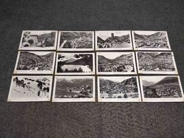 ANTIQUE LOT X 12 SMALL PHOTOS VALLS D' ANDORRA - VIEWS - Bobines De Films: 35mm - 16mm - 9,5+8+S8mm