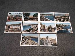 ANTIQUE LOT X 10 SMALL COLOR PHOTOS FRANCE - NICE VIEWS - Bobines De Films: 35mm - 16mm - 9,5+8+S8mm