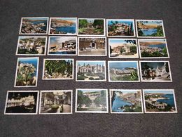 ANTIQUE LOT X 20 SMALL COLOR PHOTOS MONACO - MONTE CARLO VIEWS - Bobines De Films: 35mm - 16mm - 9,5+8+S8mm