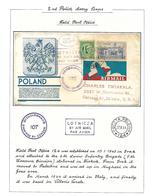 1944. AIRMAIL . ILLUSTRATED  COVER  POLISH  FORCES  IN  ITALY. - Correo Aéreo