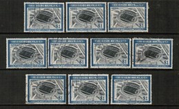 COLUMBIA  Scott # C 249 USED WHOLESALE LOT OF 10 (WH-164) - Vrac (max 999 Timbres)