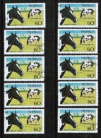 PHILIPPINES  Scott # 1747A USED WHOLESALE LOT OF 10 (WH-182) - Vrac (max 999 Timbres)