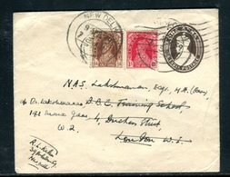 Inde - Entier Postal + Complément De New Delhi Pour Londres En 1939 - 1936-47  George VI