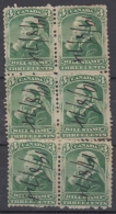 F-EX3526 CANADA REVENUE VICTORIA QUEEN. 3c. BLOCK 6. - Impuestos