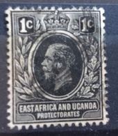 COLONIE INGLESI EAST AFRICA AND UGANDA PROTECTORATES  1 C. - Protectorats D'Afrique Orientale Et D'Ouganda
