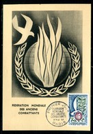 France - Carte Maximum 1961 - Anciens Combattants - 1960-1969