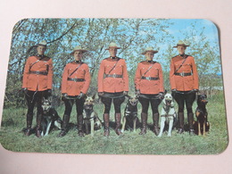 Royal Canadian Mounted Police ( Dextone ) Anno 19?? ( Zie Foto's ) ! - Cartoline Moderne