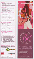 {12911} Marque-pages " 1er Salon Loisirs Créatifs ". TBE.    " En Baisse " - Marque-Pages