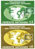 UN Wien - Mi-Nr 9/10 Maxicard (S189) - Maximum Cards