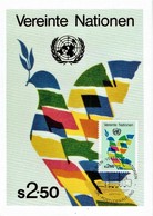 UN Wien - Mi-Nr 9 Maxicard (S190) - Cartes-maximum