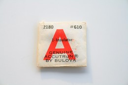 Watches PARTS : BULOVA ACCUTRON - CAL. 218 Part #610 - 1 Insulator - Original Vintage Genuine Parts - - Autres & Non Classés