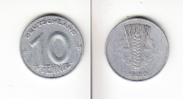 Allemagne  RDA  10 Pf  1950 A - 10 Pfennig